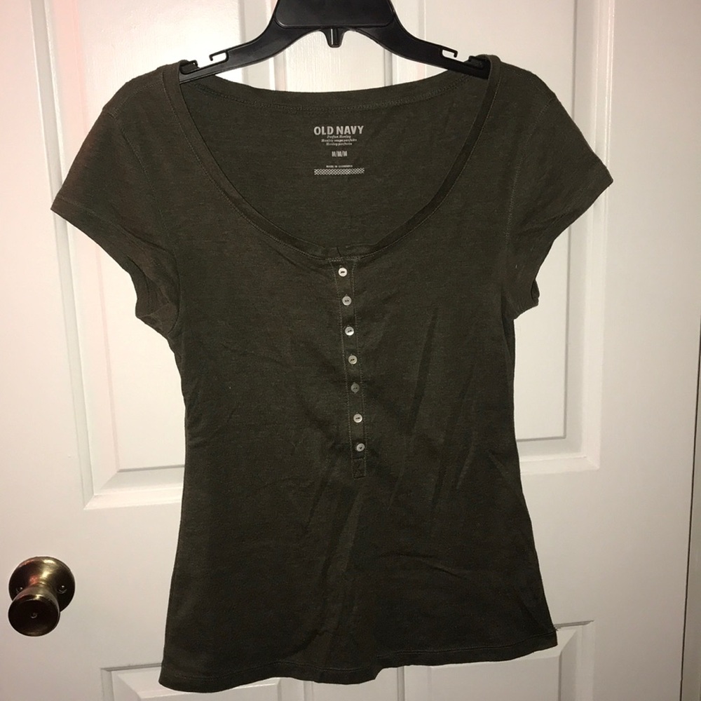 Army Green Old Navy Top
